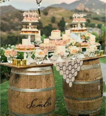 wedding goals, cake and flowers