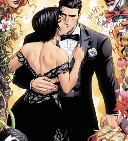 batman, variant and catwoman