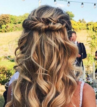 hair, noiva and style