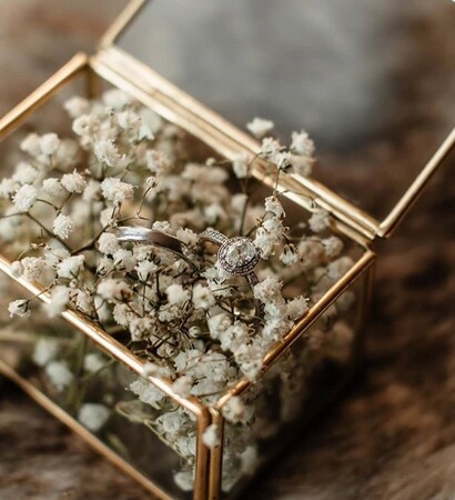 flower box, propose and marriage
