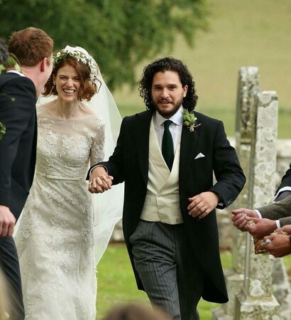 jon snow, royal wedding and rose leslie