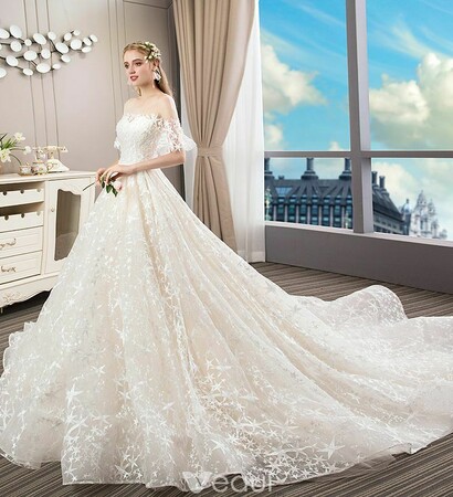 ball gown, elegant and backless