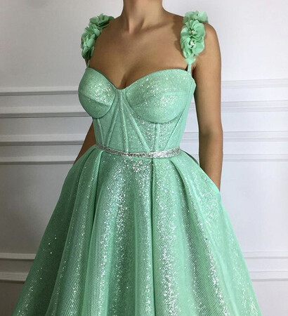 dresses, weddings and green