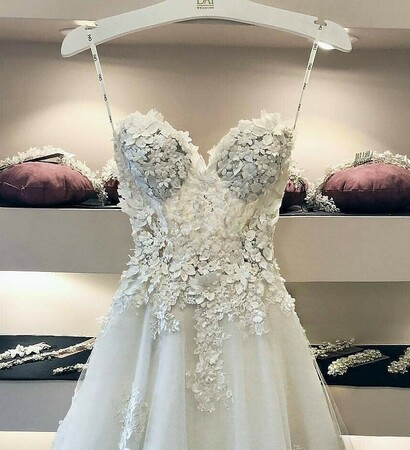 dress, white and clothing