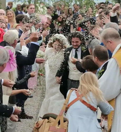 jon snow, couple and royal wedding