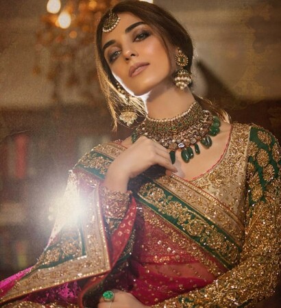 bride, pakistan and bridal
