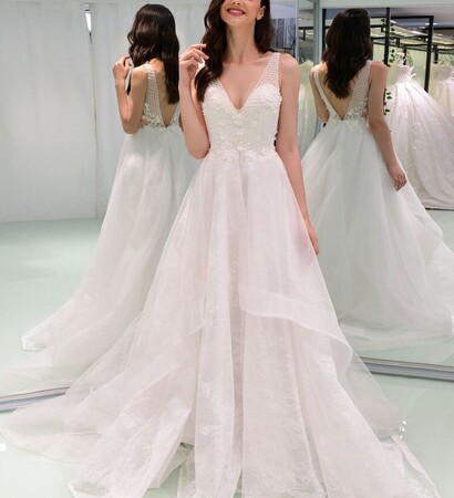 dress, white and look