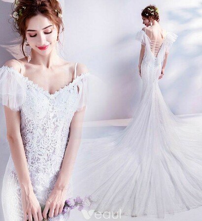 white wedding dress, affordable wedding dress and lace