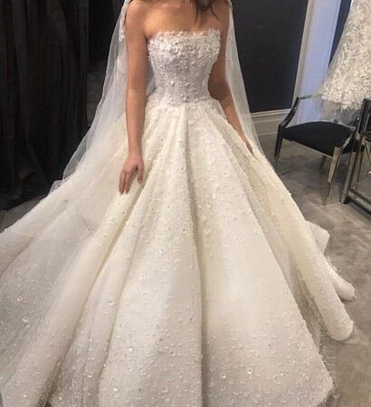 dress, look and white