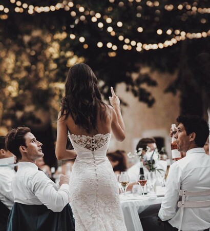 love, couple and dinner