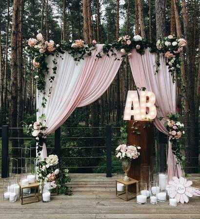 ideas, arch and flowers