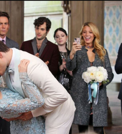 gossip girl, chuck y blair and nate archibald