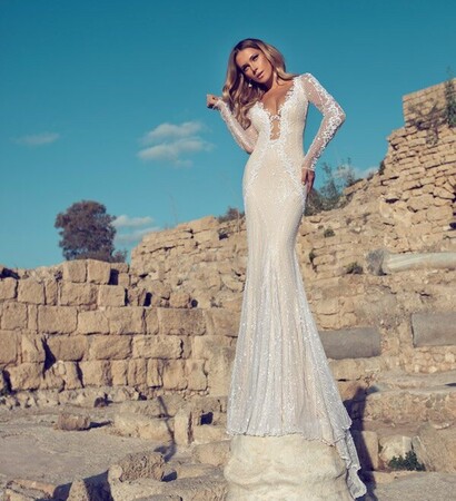 look, dress and white