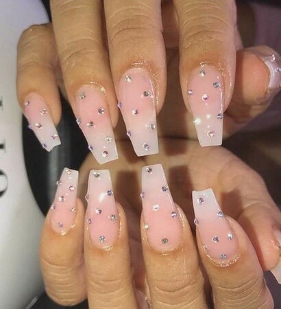 nail, aesthetic and bridesmaids