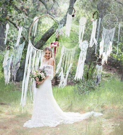 hipster, bohemian and wedding goals