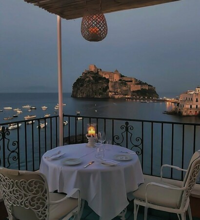 dinner, romantic and night