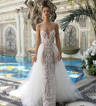 dress, berta and white