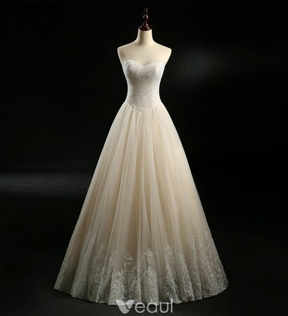 tulle wedding gown, a line wedding dress and 2018