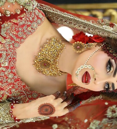 shaadi, pakistani bride and bridal makeup
