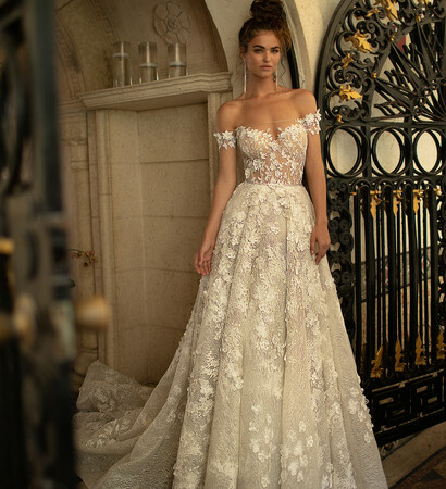 bride, bridal and dress