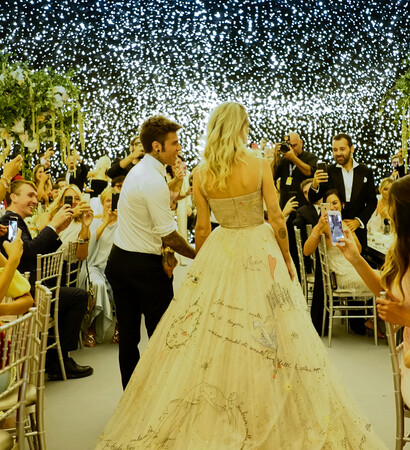 fedez, wedding gown and ‎chiara ferragni‬