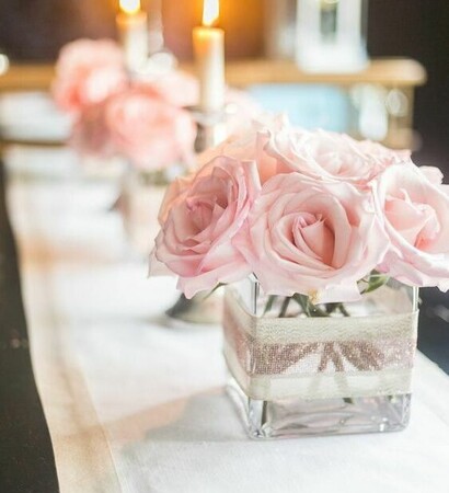 blush, rose and pink