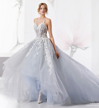 blue, bridal and fairytale