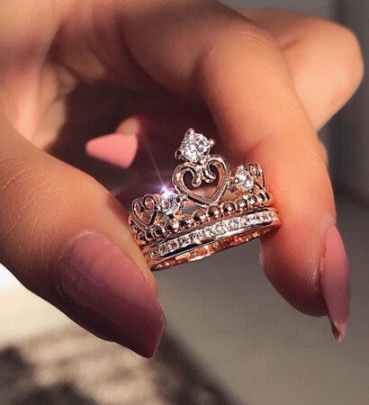 ring, luxury and crown