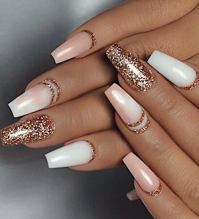 women, glittery and design
