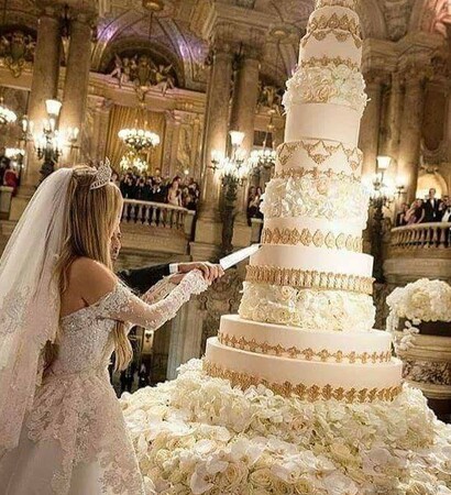 cake, wedding goals and bride