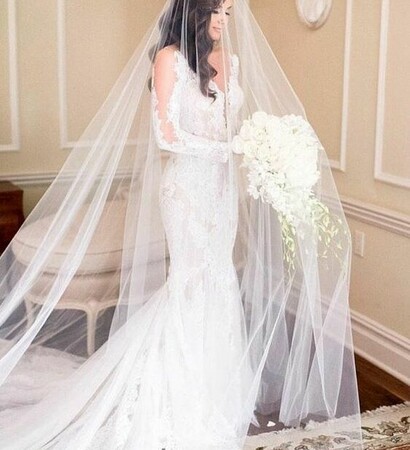 beautiful, dre's and wedding dress