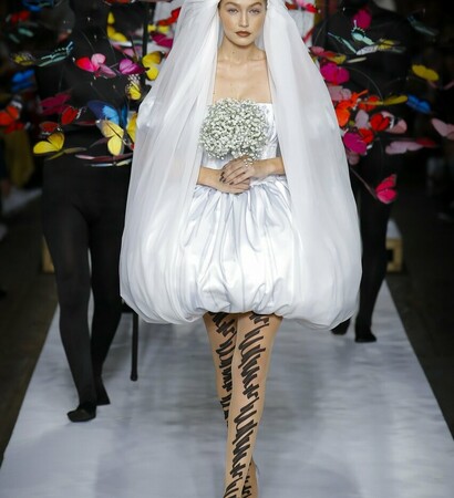 mfw, famous and wedding dress