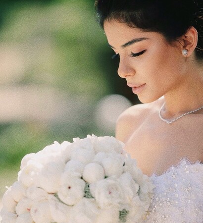 bride, dress and happy
