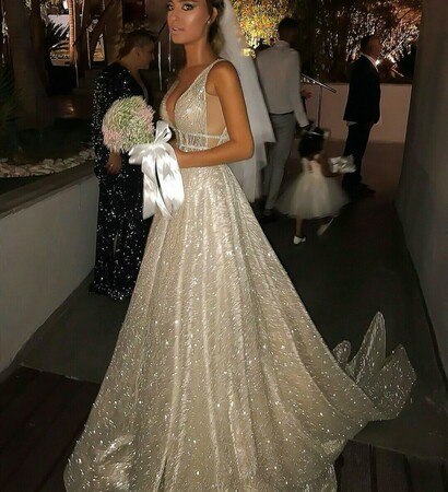 dress, diamons and luxury