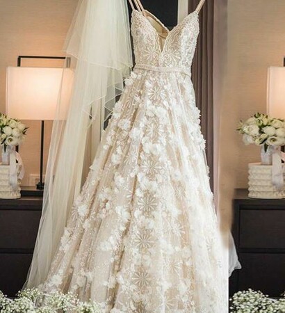 ivory wedding dresses, a-line wedding dresses and lace wedding dresses