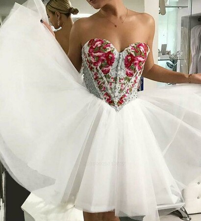 homecoming dress short, wedding dress white and a-line wedding dress