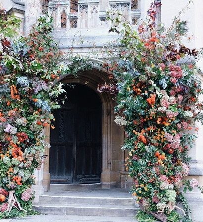 st. george chapel, decoration and royal wedding