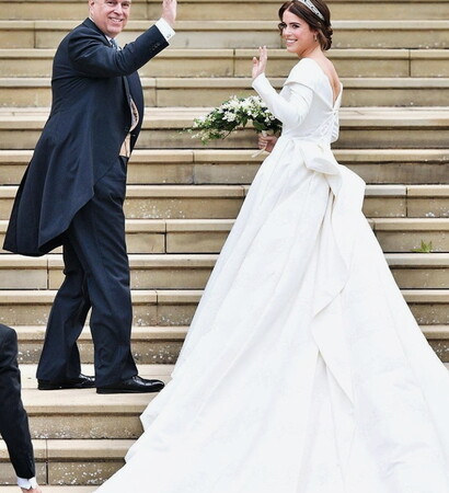the royal wedding, wedding dress and princess eugenie