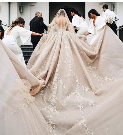 glamour, style and weddingdress