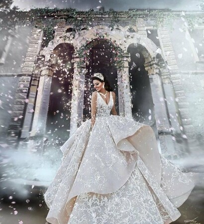 snow, glamour and royalwedding