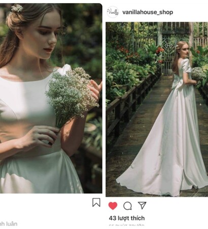 naive, wedding dress and classic