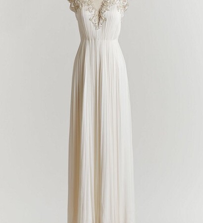 vintage inspired, dress and ivory