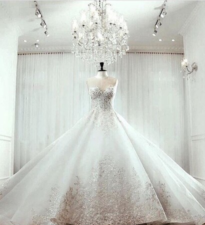 style, weddingdress and princess