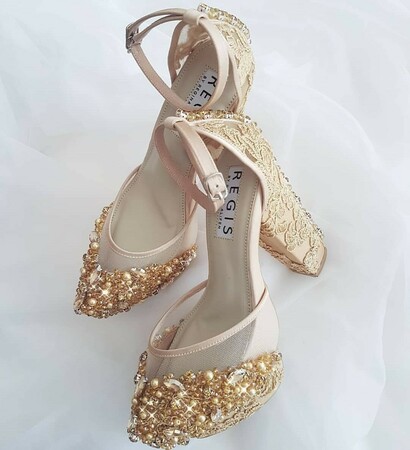 wedding shoes, bridal and bride