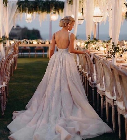 reception, white and look