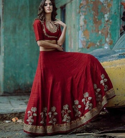 bridal, lehenga and dress
