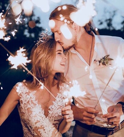 sweet, kiss and groom