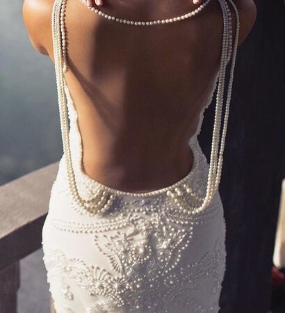 bride, chic and pearl
