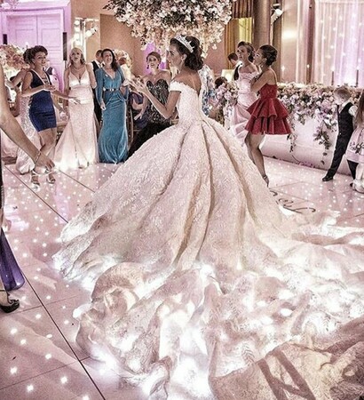 weddingdress, fairytale and vogue
