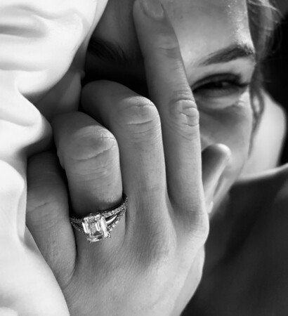 proposal, ring and model